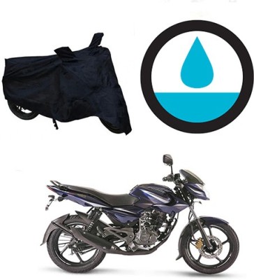 HYBRIDS COLLECTION Waterproof Two Wheeler Cover for Bajaj(Pulsar 135 LS DTS-i, Black)