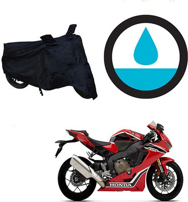 HYBRIDS COLLECTION Waterproof Two Wheeler Cover for Honda(CBR 1000RR, Black)