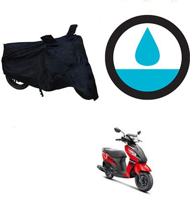 Atulit enterprises Waterproof Two Wheeler Cover for Suzuki(Let's, Black)