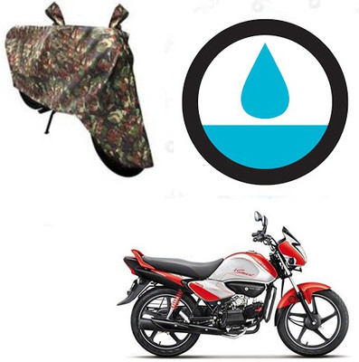 HYBRIDS COLLECTION Waterproof Two Wheeler Cover for Hero(Splendor I Smart, Multicolor)