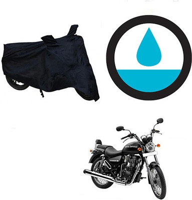 Amozkart Waterproof Two Wheeler Cover for Royal Enfield(Thunderbird 350, Black)
