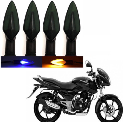 BRPEARl Side LED Indicator Light for Bajaj DTS-i(Blue, Amber)