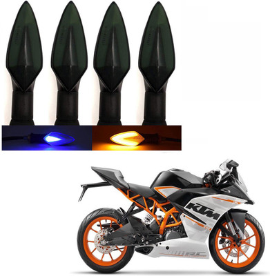 BRPEARl Side LED Indicator Light for KTM RC 390(Blue, Amber)
