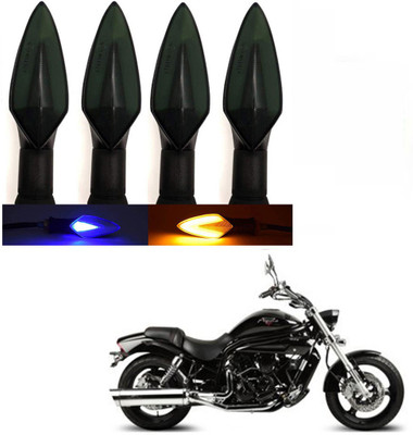 BRPEARl Side LED Indicator Light for Hyosung Aquila Pro 650(Blue, Amber)