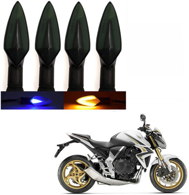 RWT Side LED Indicator Light for Honda Universal For Bike(Blue, Yellow)