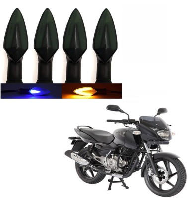 BRPEARl Side LED Indicator Light for Bajaj Pulsar 150 DTS-i(Blue, Amber)