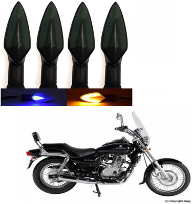 BRPEARl Side LED Indicator Light for Bajaj Avenger 220 DTS-i(Blue, Amber)