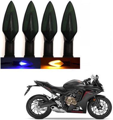 BRPEARl Side LED Indicator Light for Honda CBR 600(Blue, Yellow)