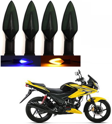 BRPEARl Side LED Indicator Light for Honda CBF(Blue, Amber)