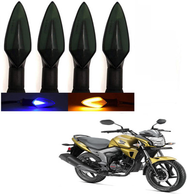 BRPEARl Side LED Indicator Light for Honda CB Trigger(Blue, Amber)