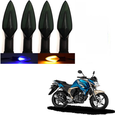 BRPEARl Side LED Indicator Light for Yamaha FZ-S(Blue, Amber)