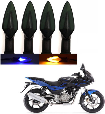 BRPEARl Side LED Indicator Light for Bajaj Pulsar 220 DTS-i(Blue, Amber)