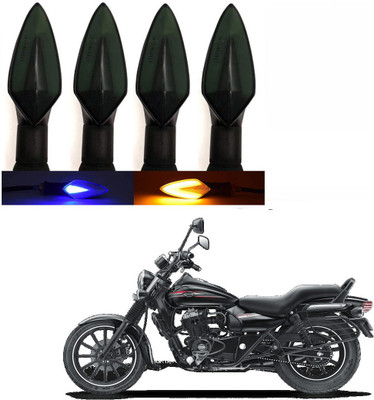 BRPEARl Side LED Indicator Light for Bajaj Avenger 200(Blue, Amber)