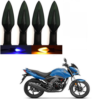 BRPEARl Side LED Indicator Light for Honda CB Unicorn(Blue, Amber)