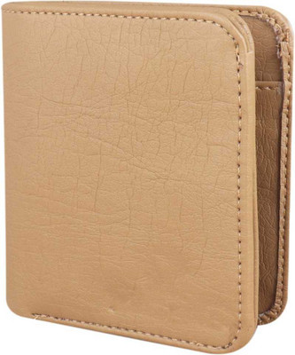 Shiv Men Beige Artificial Leather Wallet(8 Card Slots)