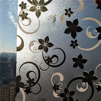 SURFNPICK Commercial, Residential Window Film(Blue, Black)