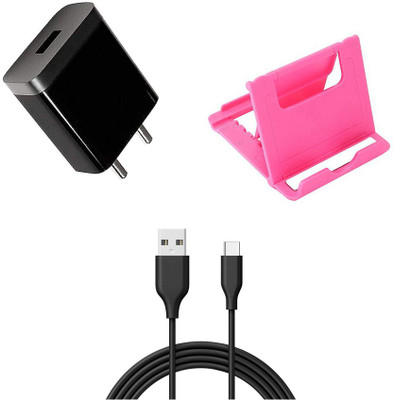 DAKRON Wall Charger Accessory Combo for Samsung Galaxy S20 FE 5G(Black)