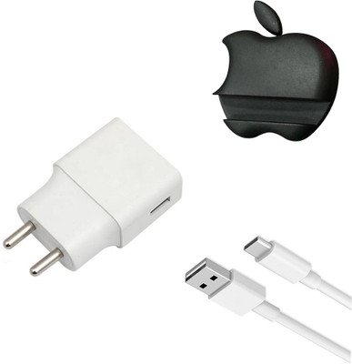 DAKRON Wall Charger Accessory Combo for OPPO A53s(White)