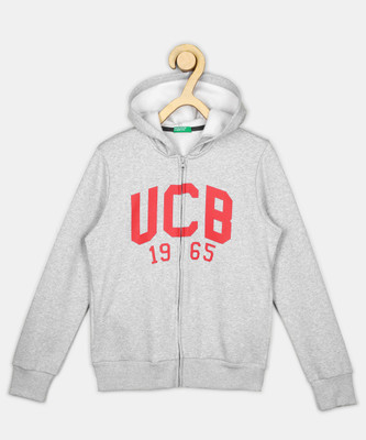 United Colors of Benetton Full Sleeve Printed Baby Boys Sweatshirt