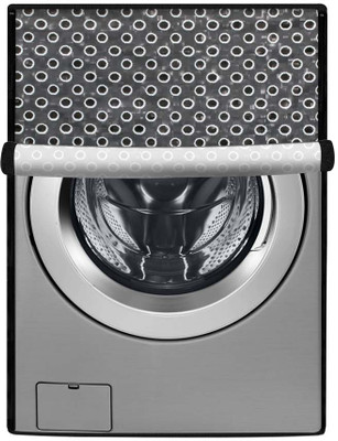 Stylista Front Loading Washing Machine  Cover(Width: 61 cm, Black, Grey)