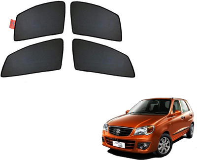 WolkomHome Side Window Sun Shade For Maruti Suzuki Alto K10(Black)