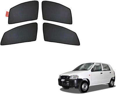 WolkomHome Side Window Sun Shade For Maruti Suzuki Alto(Black)