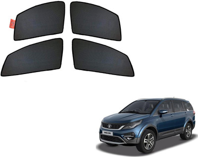 WolkomHome Side Window Sun Shade For Tata Hexa(Black)