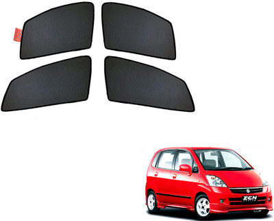 WolkomHome Side Window Sun Shade For Maruti Suzuki Zen Estilo(Black)