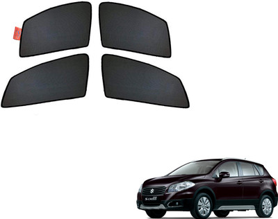 WolkomHome Side Window Sun Shade For Maruti Suzuki S-Cross(Black)