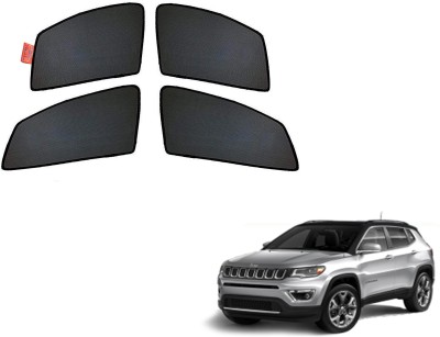 WolkomHome Side Window Sun Shade For Jeep Compass(Black)