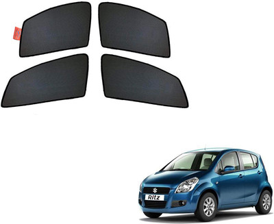 WolkomHome Side Window Sun Shade For Maruti Suzuki Ritz(Black)