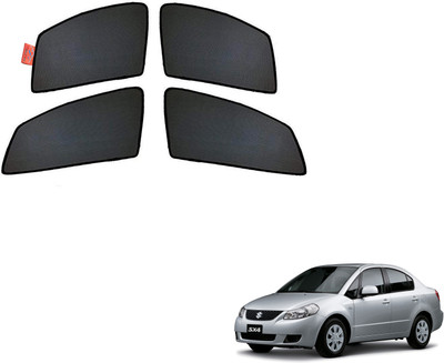 WolkomHome Side Window Sun Shade For Maruti Suzuki SX4(Black)