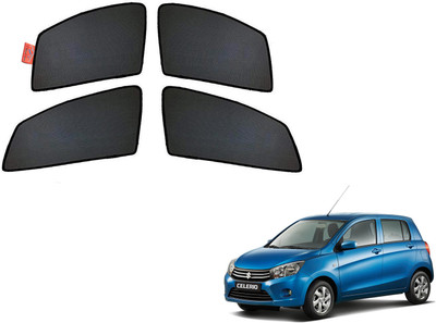 WolkomHome Side Window Sun Shade For Maruti Suzuki Celerio(Black)