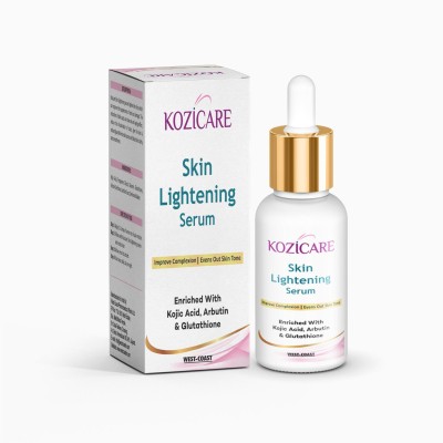 Kozicare Skin Whitening Serum Enriched With Kojic Acid,Arbutin & Glutathione(30 ml)