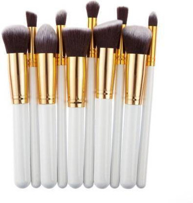 cherrytree Premium Synthetic Make up Brushes Set(Pack of 10)