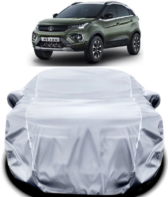 V VINTON Car Cover For Tata Nexon Facelift (With Mirror Pockets)(Silver)