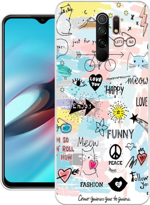 Dekhbuy Back Cover for Poco M2(Multicolor, Dual Protection, Silicon, Pack of: 1)
