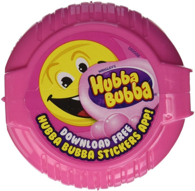 Wrigleys Hubba Bubba Fancy Fruit Mega Long , 56g Fancy Fruit Chewing Gum(56 g)