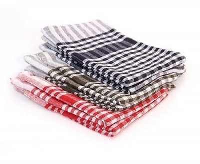Cotton colors Wet and Dry Cotton Cleaning Cloth(6 Units)