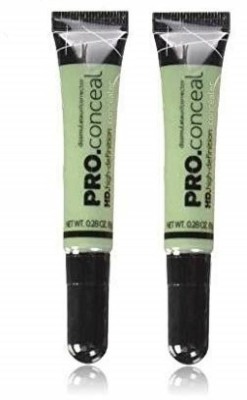 ozrik Hd pro Conceal Green (2pcs) Concealer (16 g) 8Gm Each Concealer(Green, 16 g)