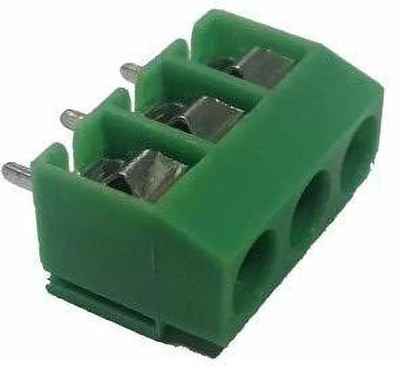 Ihc Pbt Connector(green) 3 Pin Terminal Block (10 pieces) Educational Electronic Hobby Kit