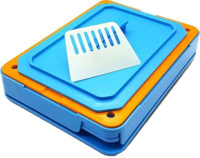 PATCO 200 Holes - Manual Empty Capsule Filling Machine/Powder Filler Board | Capsule Filling Tray (Size 0 Capsules - 500-650 mg Powder Filling) Reusable Medical Tray