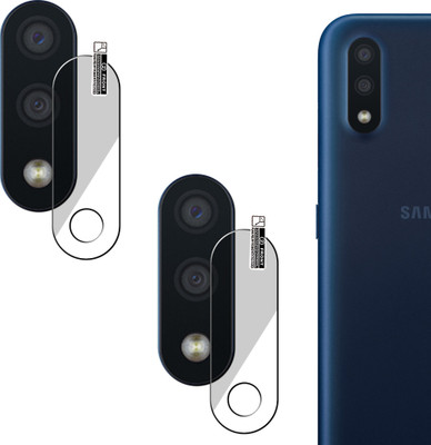 ASTARD Back Camera Lens Glass Protector for ~ Samsung M01(Pack of: 2)