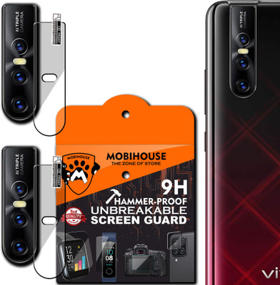 MOBIHOUSE Back Camera Lens Glass Protector for Vivo V15 Pro(Pack of: 2)