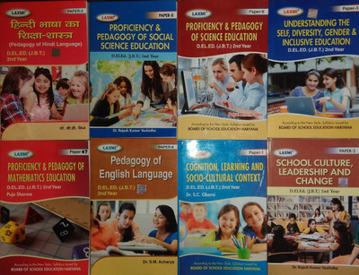 Laxmi D.el.ed (J.b.t) 2nd Year Set Of 8 Books In English Medium(Paperback, Dr. Rajesh Kumar Vashisht, DR. SC OBEROI, PUJA SHARMA, PAYAL BHOLA JAIN)