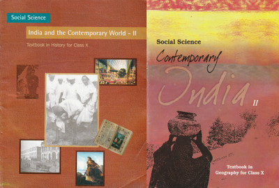 Ncert Social Science India And The Contemporary World-II And Contemporary India II For Class 10th (Set Of Two Books)(Paperback, NCERT)