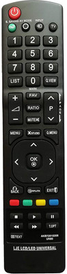BhalTech AKB72915251 LCD LED Smart TV Compatible for  LG Remote Controller(Black)