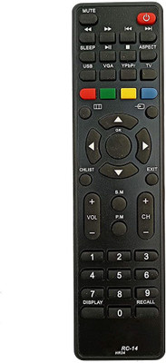 LipiWorld RC-14 HR24 LED LCD Smart TV Haier Remote Controller(Black)