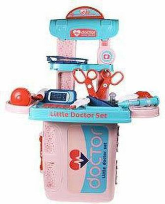 JIGU ENTERPRISE 3 in 1 Pretend Play Doctor Set Suitcase Set Toy for Kids ( Multicolor )