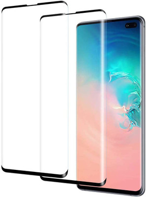 SPINZZY Edge To Edge Tempered Glass for Samsung Galaxy S10 Plus(Pack of 2)